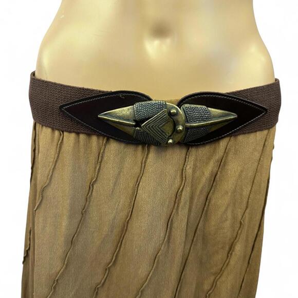 Y2K BOHO Brown Belt - Picture 1 of 6